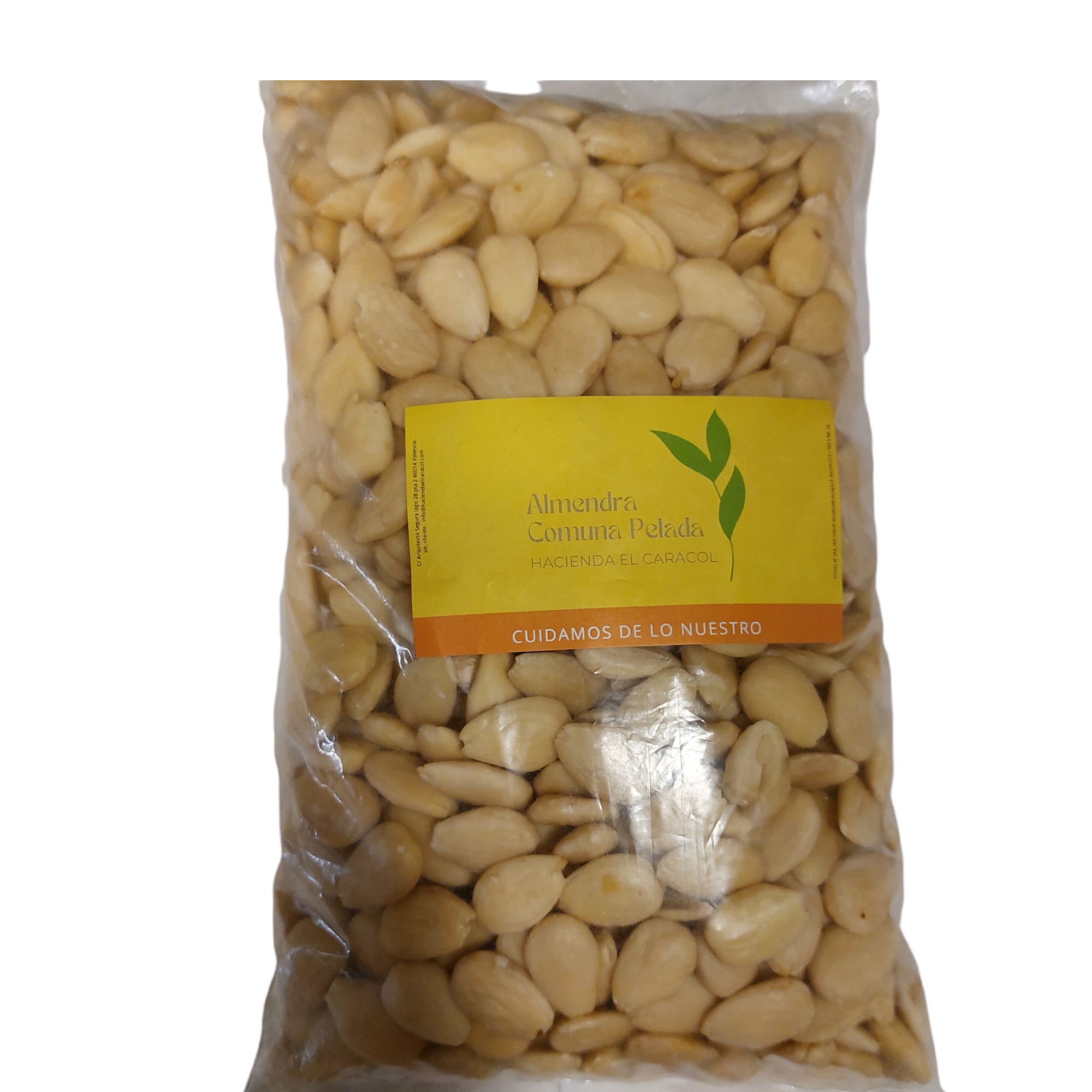 Bag of Commune Peeled Almonds 800 grams
